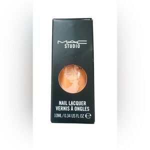 NWOT M•A•C Studio Nail Lacquer - Vibrant Orange